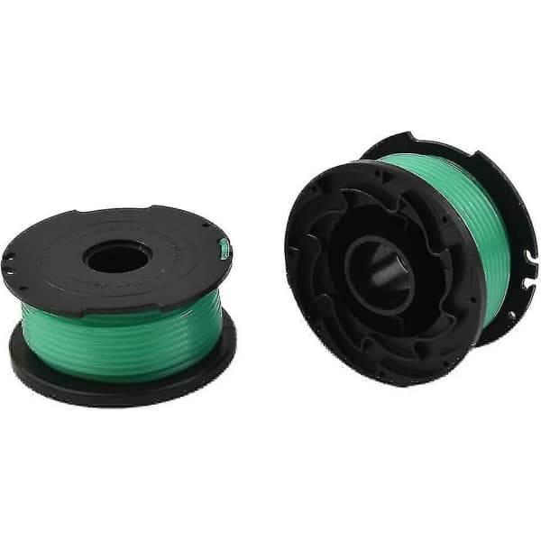 6 stk. Spoletråd for gresstrimmer, reservedel til gressklipper for Black & Decker Gl7033 Gl8033 Gl9035[PB]