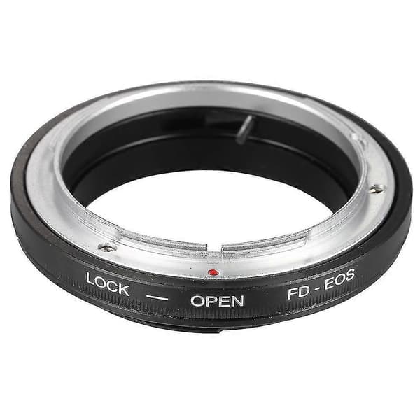 FD-EOS Adapter Ring Lens Mount til Canon FD-objektiv til at passe til EOS Mount-objektiver