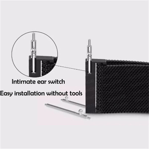 10 stk./parti Ur Single Switch fjederstænger 16mm1.5mm Diameter