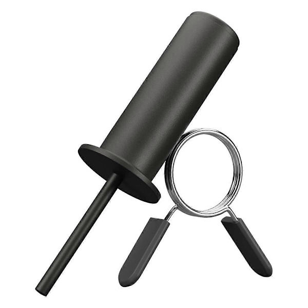 Viktmagasinstift, Gymstift med fjäderklämma, Viktstift för viktmagasinmaskin, Styrketräningsutrustning 10mm