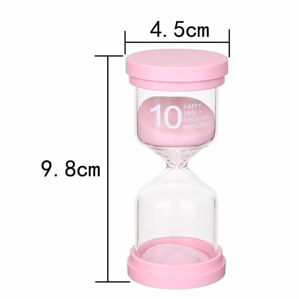 Timeglas 4 farver 5 min / 10 minutter / 15 minutter / 30 minutter