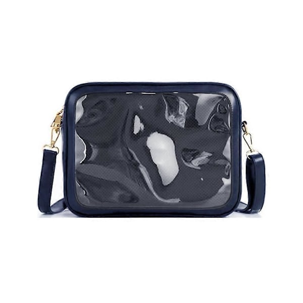 Dam Crossbody Bag i Japansk Stil, Tonårs Ita Bag, Flickor-Lolita Axelväska Ins Dark Blue
