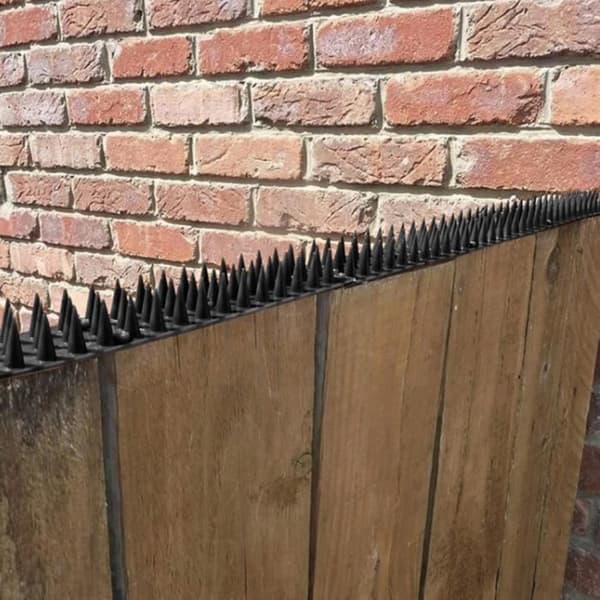 Fuglepigger - MOOHOP - 10 stk - 50 cm lang - Plast - Svart