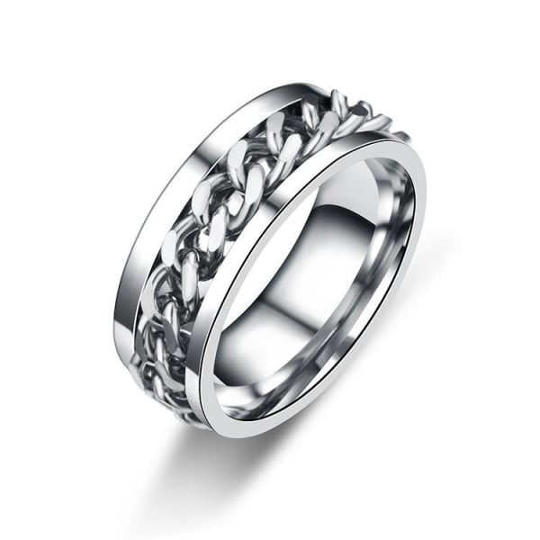 Antistress spinner roterende fidget ring size 11/20.8mm