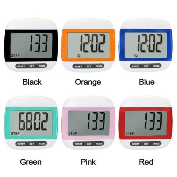 LCD-askelmittari Orange