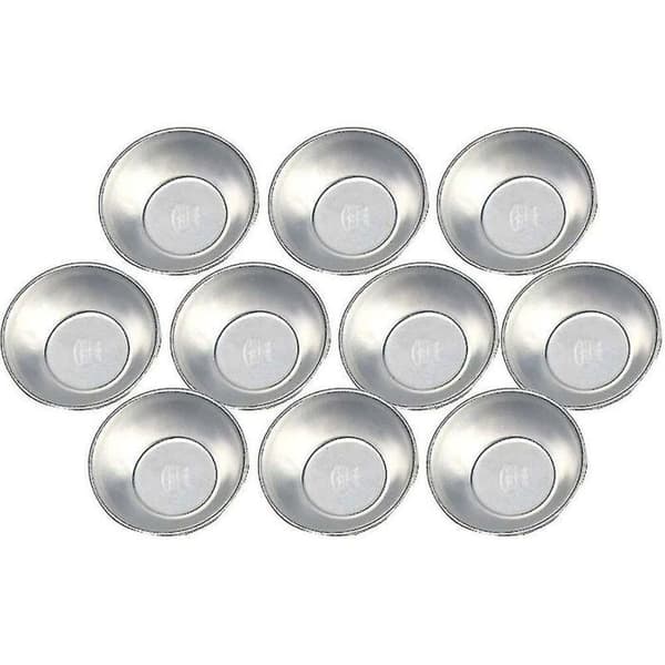 10 återanvändbara non-stick äggtartsformar - För pasteis de nata och konditorkräm - Runda