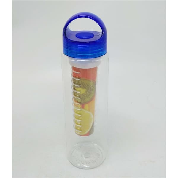 Frugt Infuser Vandflaske Plastik Vandflaske 700ml blå blue