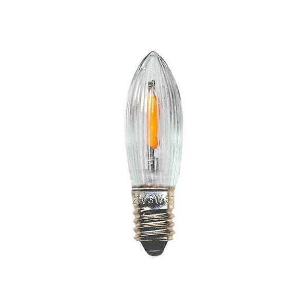3 kpl LED-lamppuja Filamentti Adventtikynttelikköihin E10 Universal