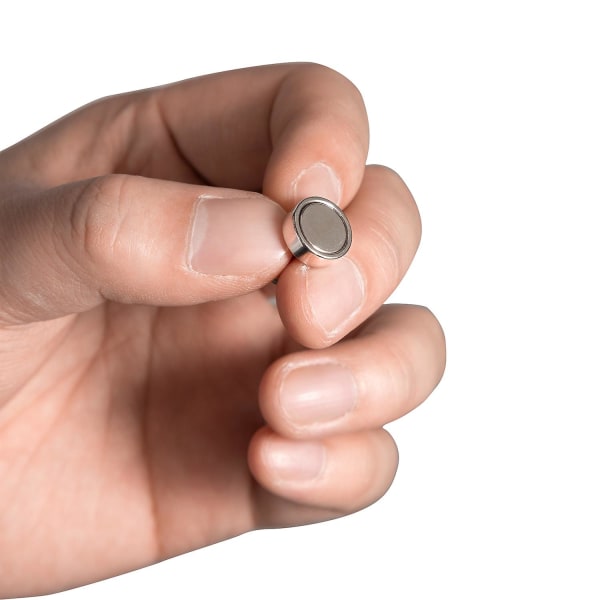 Kraftige magnetiske trykknapper Neodymium Magnet Sucker Pushpins Metal Thumbtack Hængekrog Til Køleskab Whiteboard Kontor  5 stk. pr. størrelse