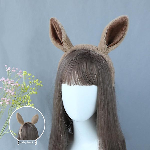 Hevosenkorvat Pääpanta Käsintehty Simuloitu Eläimen Karvainen Korvat Lolita Pääasu Camel