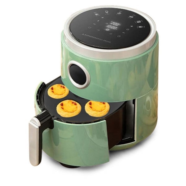 Airfryer Muffinform i silikone - Perfekt til 7 muffins! Sort