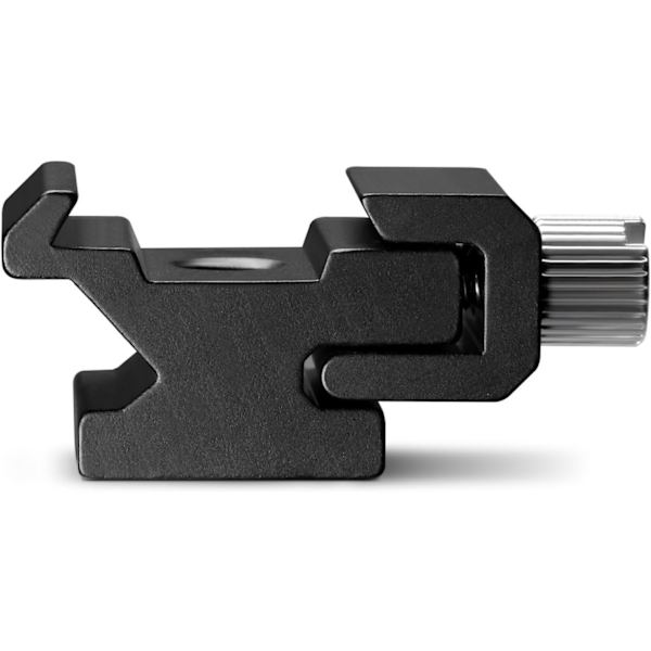 Svart metall kall skoflashadapter med 1/4-tums -20 stativskruv (5-pack)