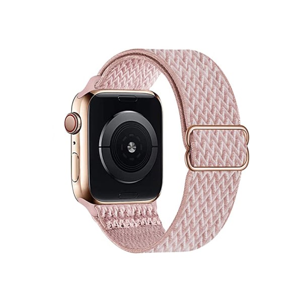 Elastisk stropp kompatibel med Apple Watch-bånd, kompatibel med i Watch Series 6/5/4/3/2/1 SE（18#，38/40mm）