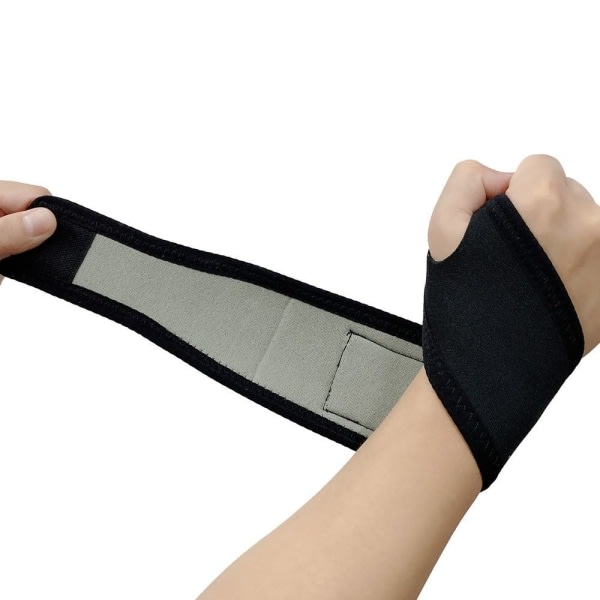 1 par handledsskydd handledsstöd grey no fever-no fever
