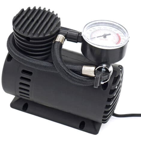 12V Bärbar Bilpump, Liten Elektrisk Bil Luftpump