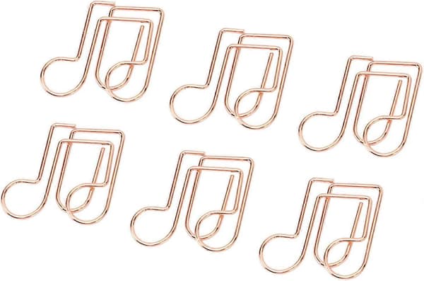 100 stk. Papirclips Binder Fastgørelser Innovative Søde Papirclips Clips Innovative Dokumentklemmer