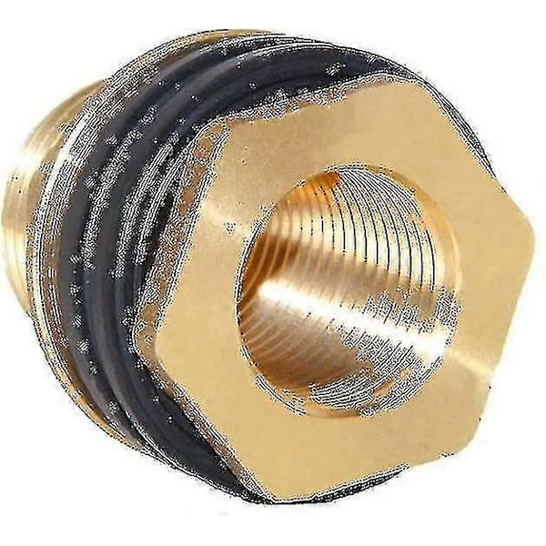 1\" Hun 1-1/4\" Hann Solid Messing Vanntank Kobling Skott Tank Tilpasning