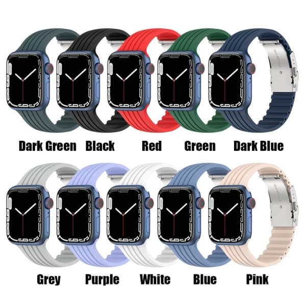 Ur til Apple Watch 7 SE 6 5 4 3 2 grey 38/40/41MM-38/40/41MM