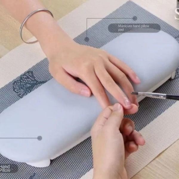 Nagelhandstöd Kudde Bord Hand Nagelkudde