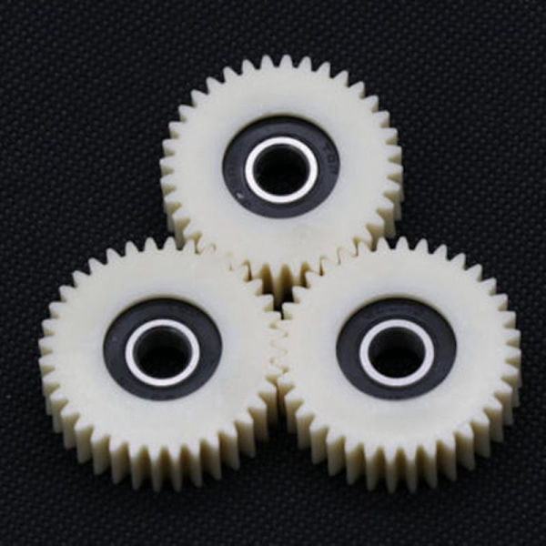 3 st 36 tänder 38 mm nylon elektronisk motorväxel kullager kugghjul för elcykel cykel
