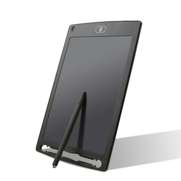 Digital ritplatta för barn - Praktisk LCD, 8,5\" surfplatta + penna Svart