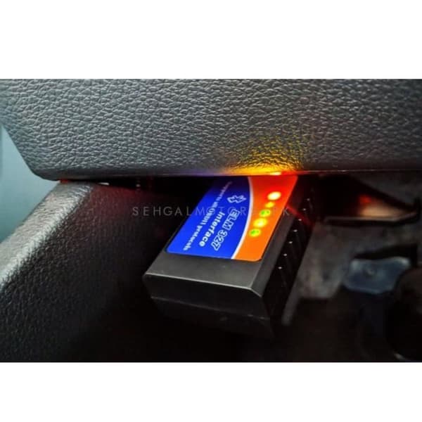 OBDII-skanner - ELM327 - Bluetooth - Universal - Svart - Motordiagnostikk
