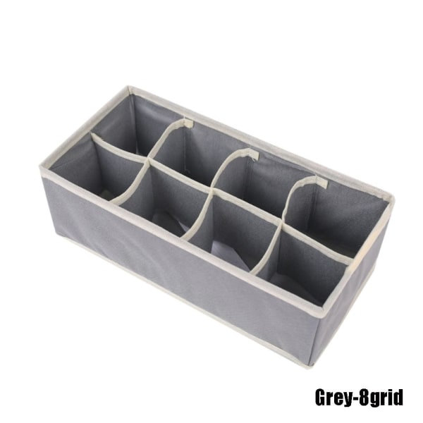 Underkläder Förvaringslåda Strumpor Förvaringsväska 8 grid(1PC)