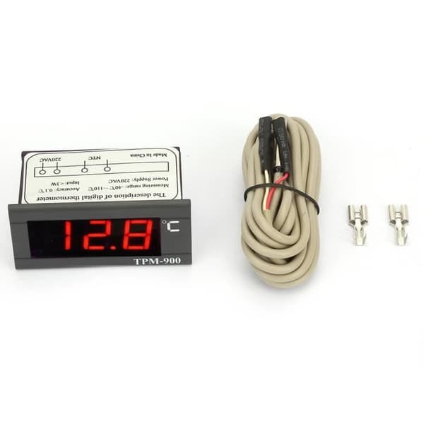 Digital temperaturregulator - TPM-900 - 220V - Hög precision - Brett mätområde
