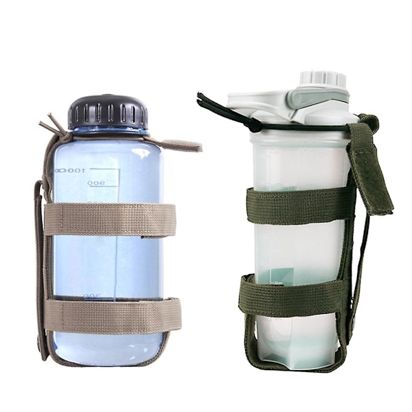 Vattenflaskhållare Nylon Taktisk Vattenflaska Väska Vattenflaska Bärväska Army Green