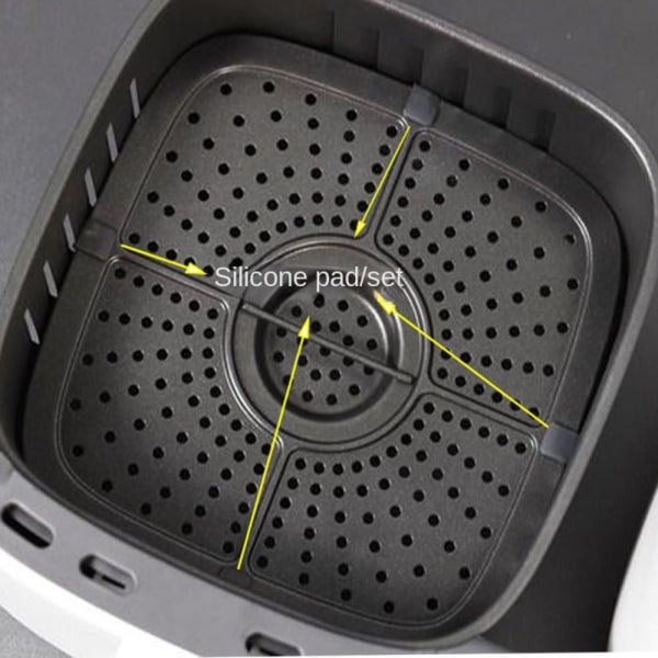 Airfryer gummistødpude gummistødpude 10Pcs