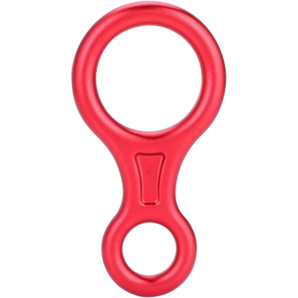Klätterrep nedfarten, 35KN Figur 8 Ord Rep Nedfarten Rappel Ring Klippklättring Räddningsutrustning Red