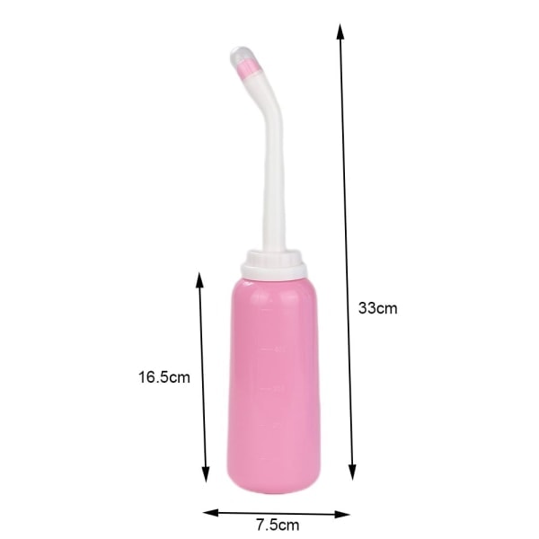 500 ml bärbar bidet spray handhållen resebidet blå