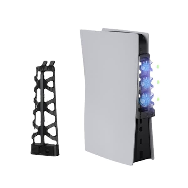 Kjølevifte for PS5 Disc & Digital Edition-konsoll USB 3.0-port