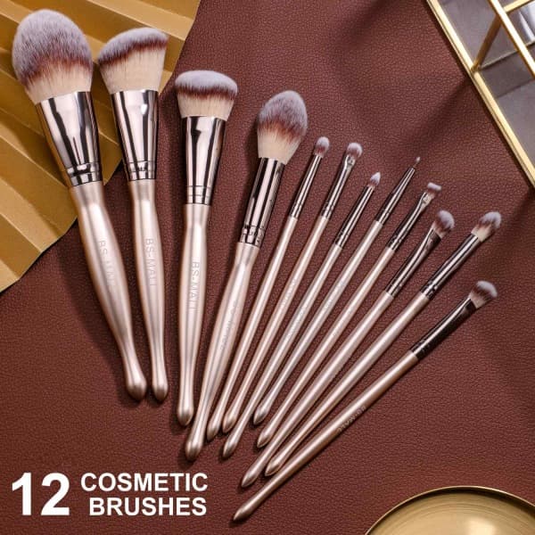 BS28 - BS-MALL 12 stk. eksklusive Make-up / makeup-børster af Best