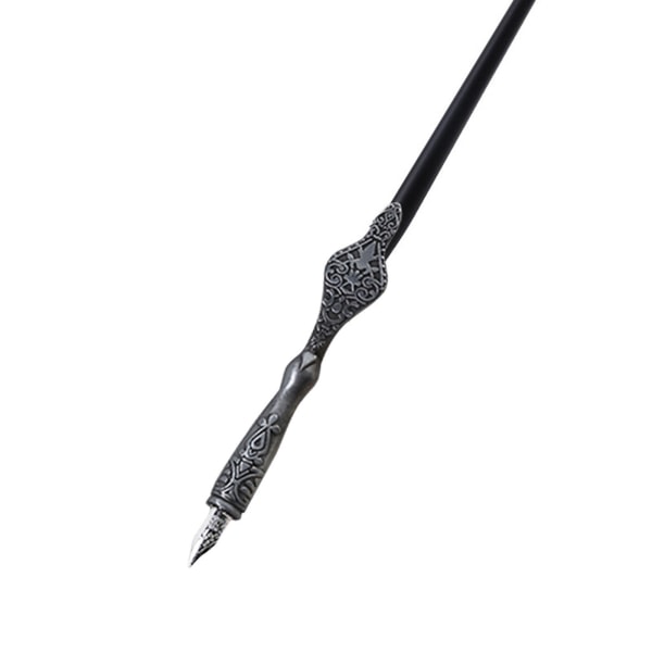 Vintage metall dypppenn Antik fontenedypppenn Nybegynnerkunstner Kalligrafi gave 0.05