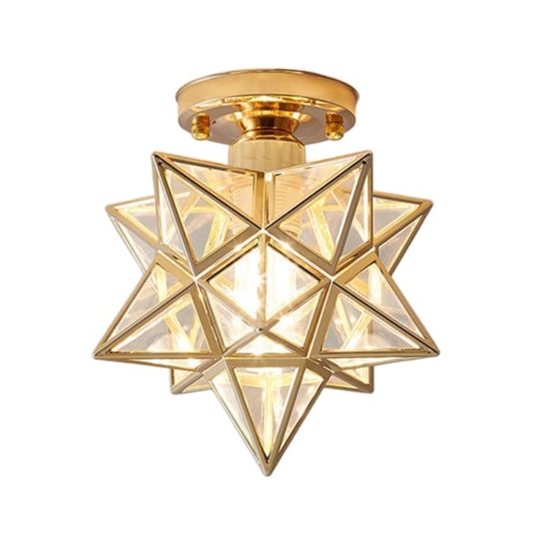 Nordisk stil loftslampe gold