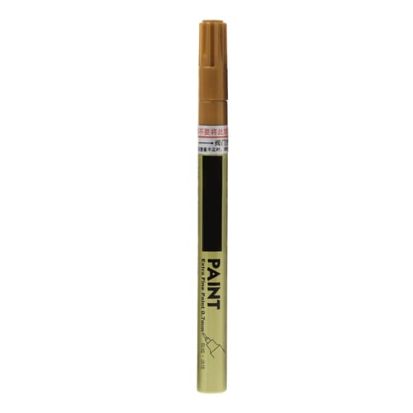 Universal 0,7 mm til ekstra fin spids permanent maling metallisk markør pen DIY kunst