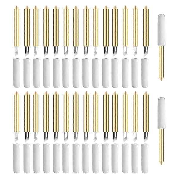 50 stk. Premium Fine Point-blader for 3/Maker/Explore 3/Explore Air 2/Air/One/Venture, erstatningsblad