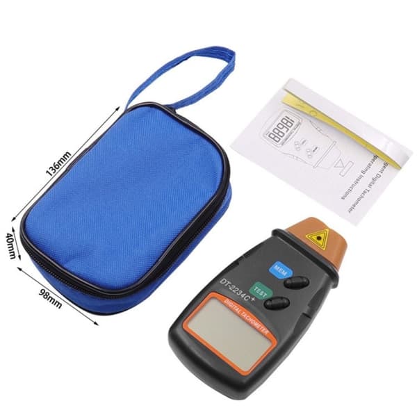 Laserfototakometer Lasertakometer Hastighetsmåler