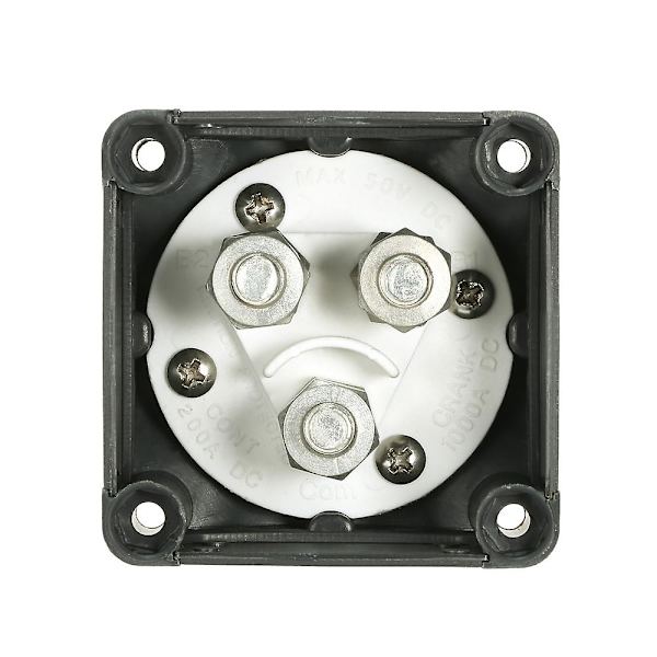 12V/24V kaksoisakun valintakytkin 300A akun pääkytkin 4-asentoinen kytkinvalitsin autoon RV