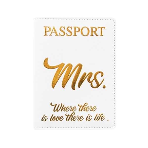 pc Mr Mrs Passport Cover with Luggage Tags Holder for Case Organizer ID Card Travel Protection Organizer