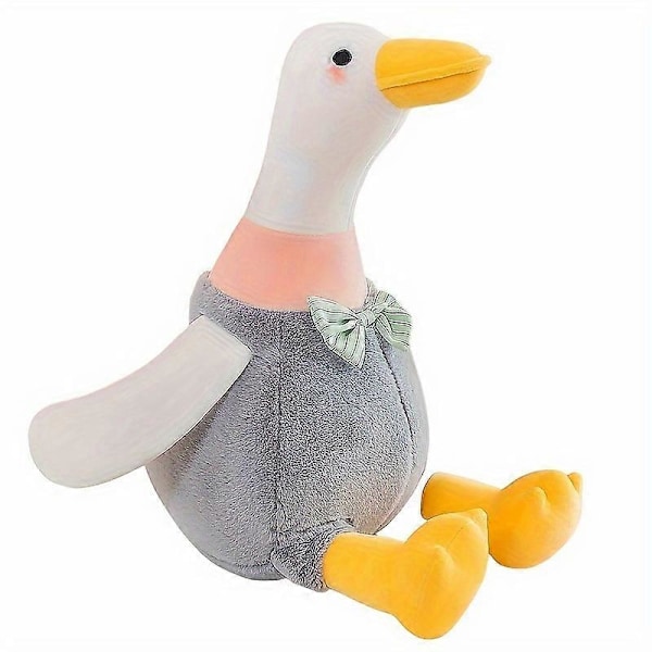 Varmt Te Gås Anka Docka Fångstmaskin Docka Plyschleksak Sovkudde som Gåva till Flickor grey