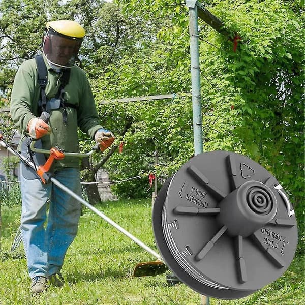 Trimmersnellespole, 3 stk. spole for Turbo-trimmere 5307-20 6m snorerstatning gresstrimmerspole for Gardena