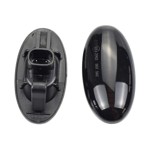 2x Til Mazda 2 3 5 6 Bt-50 Mpv 2004 2005 2006 Led Dynamisk Blinklys Sidemarkeringslys Sekventiel Blinker Lampe Banmo 2PCS Dynamic Crystal