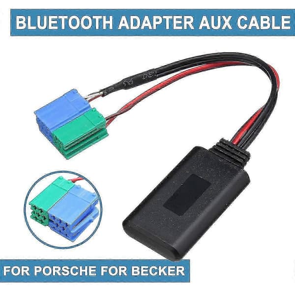 For Porsche For Becker Bilradio Bluetooth Adapter Aux in Kabel For Iphone Biltilbehør Elektronikk