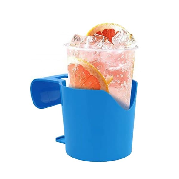 Multifunktionel poolopbevaring poolkant kopholder ramme pools drikkevareopbevaringsholder