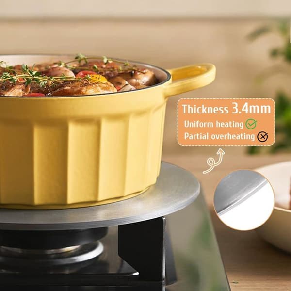 Induktionsadapter, 13 cm varmeudledningsplade, induktionskogepladeadapter i rustfrit stål, til mokka/gaskomfur
