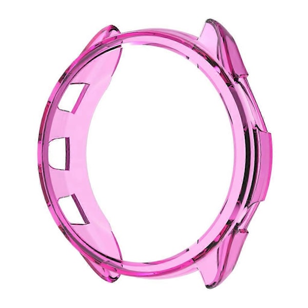 Stöttåligt Bumper-fodral för Garmin-Forerunner 965 med skärmskydd Transparent white