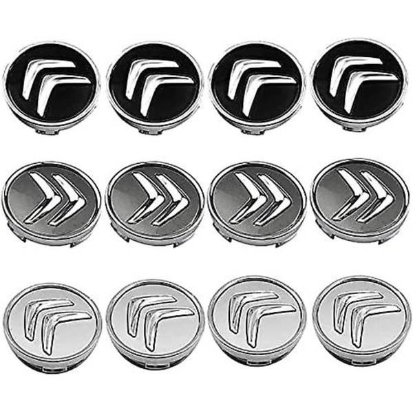 4 kappaletta pyöränkeskiöitä Citroen C4 Picasso C3 Berlingo C5 X7 C2 C1 Ds3 Zx Xsara C8 Ds Ds4 60mm vanteen keskiömerkit brändillä