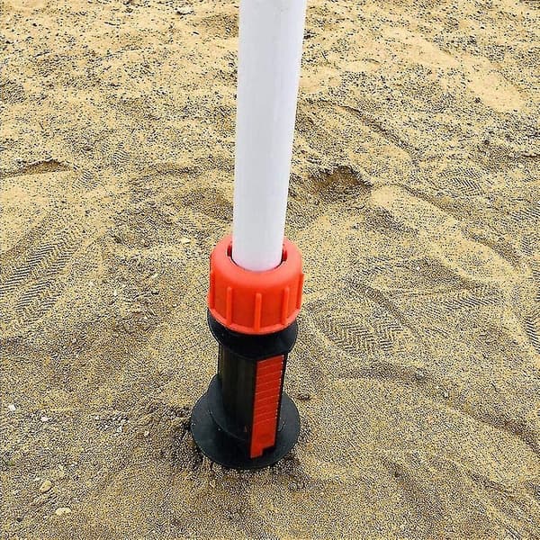 Strandparasol Sandforankring, Jordparasolfødder, Baseforankring Plastik Parasolholder, Til Sand Græs Terrasse